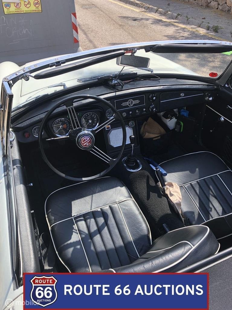 MG MGB Cabriolet | 1964 | Route 66 Auctions, Achat, Entreprise, Boîte manuelle, Autre carrosserie