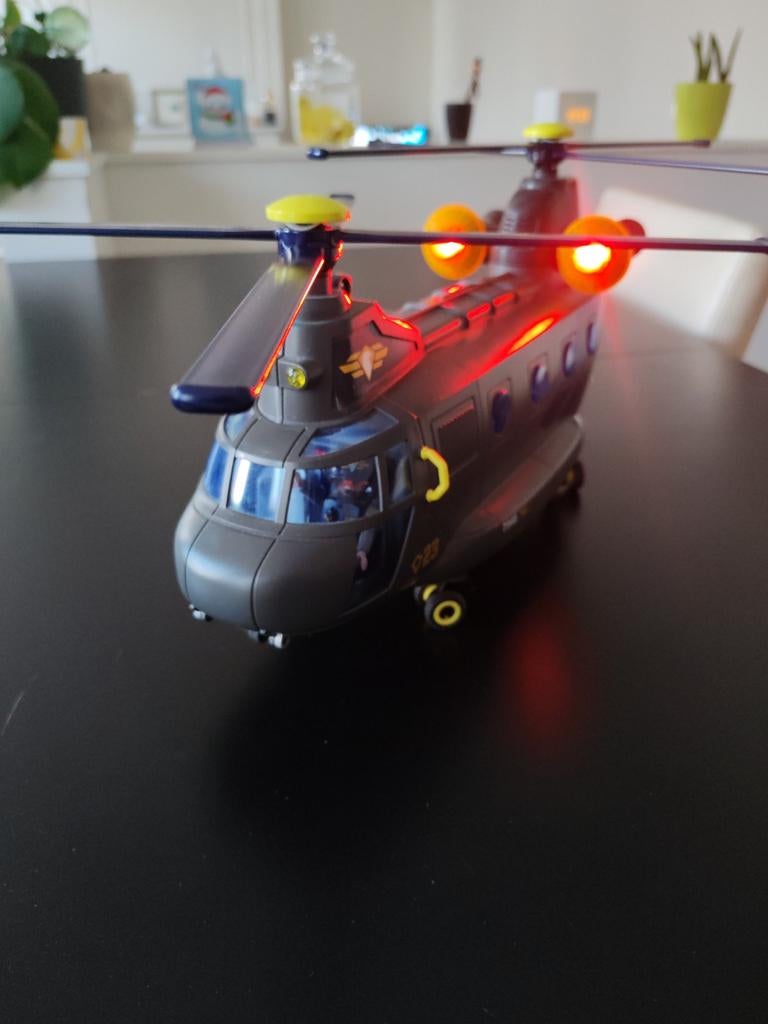 Playmobil vliegtuig (37cm), Ophalen