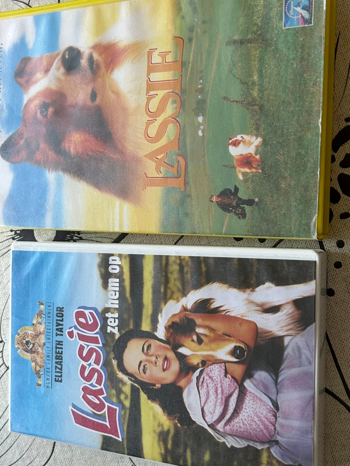 Lassie VHS, Cd's en Dvd's, VHS | Kinderen en Jeugd, Ophalen, Zo goed als nieuw, VHS
