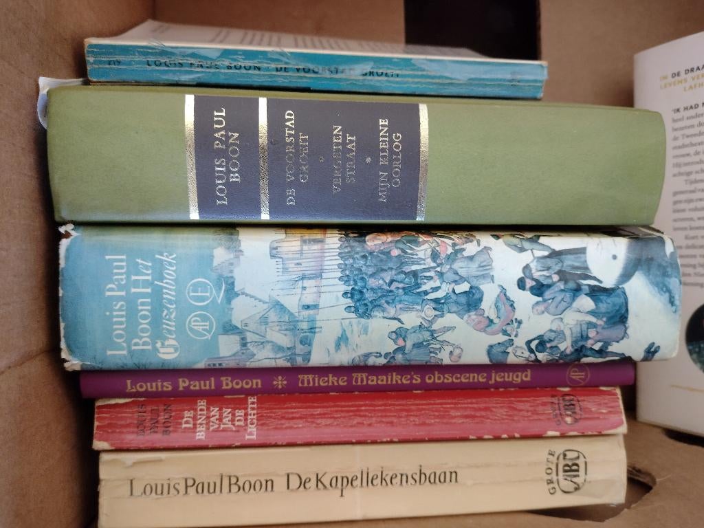 Louis Paul Boon, Ophalen, Gelezen, Louis Paul Boon, België