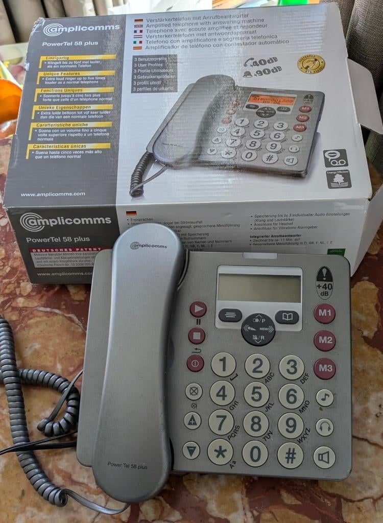Telefoon voor ouderen, Telecommunicatie, Ophalen, Gebruikt