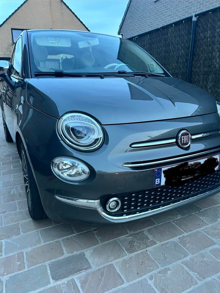 Fiat 500 / 1.2 benzine / 86000 / 2017, Autos, Achat, Particulier, Essence