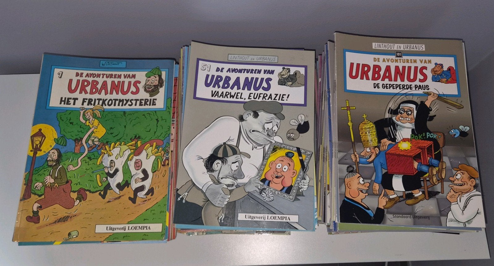 Urbanus + de geverniste vernepelingskes strips, Boeken, Ophalen