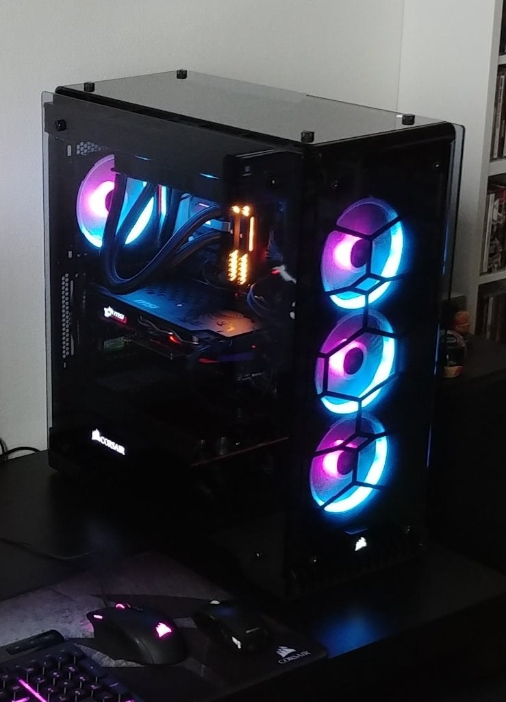 Boitier Corsair 570X Crystal RGB, Computers en Software, Computerbehuizingen, Ophalen, Zo goed als nieuw