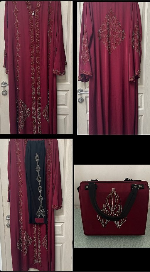 Takchita’s caftan jelaba abaya, Taille 38/40 (M), Rose, Autres types, Enlèvement