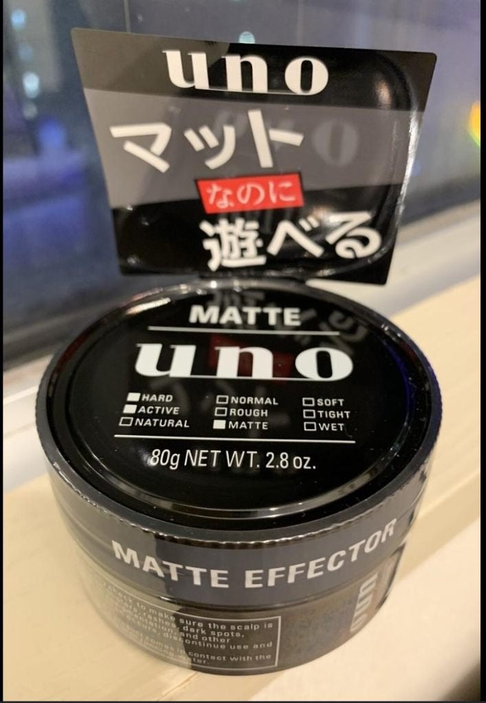 Pack 4 x Hair Wax _ Shiseido Uno Matte Effector, Handtassen en Accessoires, Uiterlijk | Haarverzorging, Ophalen, Nieuw, Gel, Wax, Haarlak of Mousse