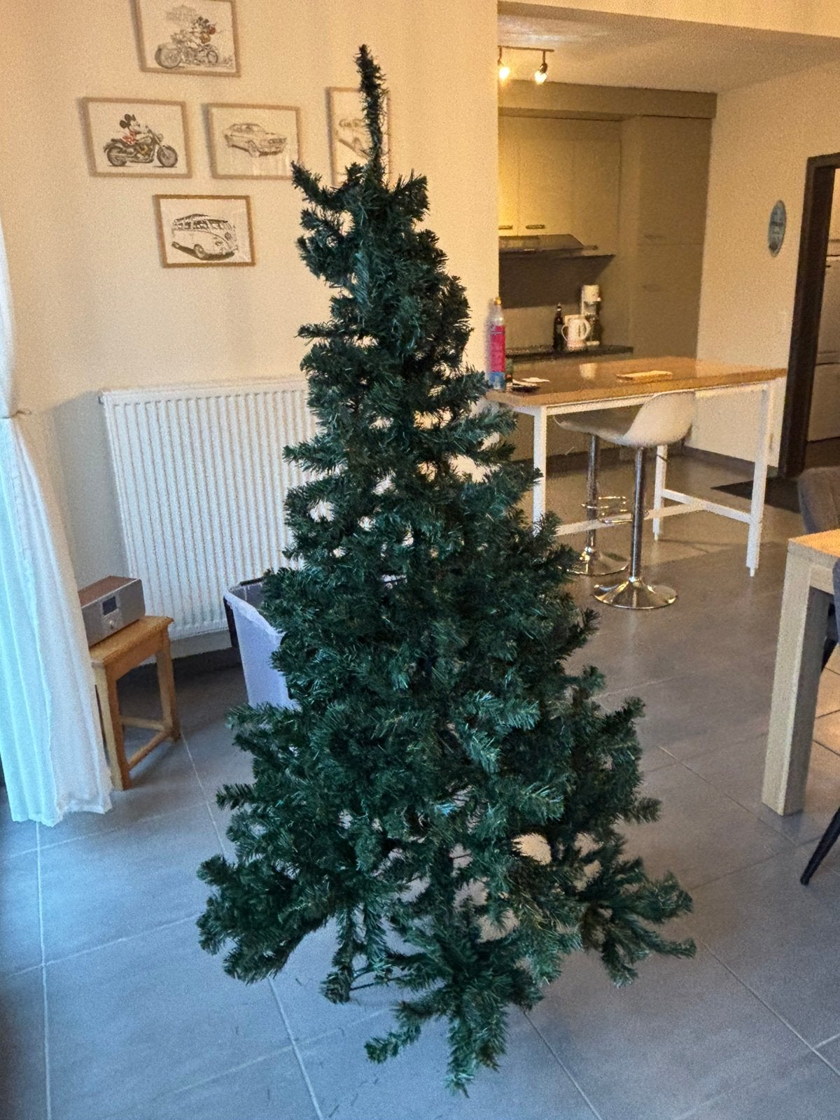 Kerstboom 1m80, Enlèvement, Utilisé