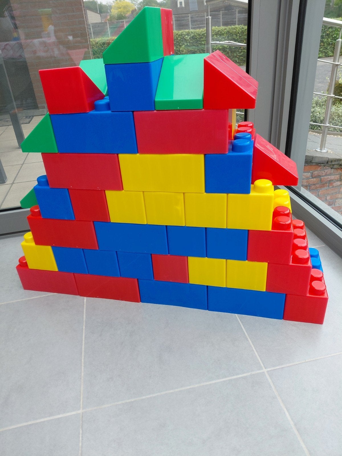 Grote blokken, Ophalen