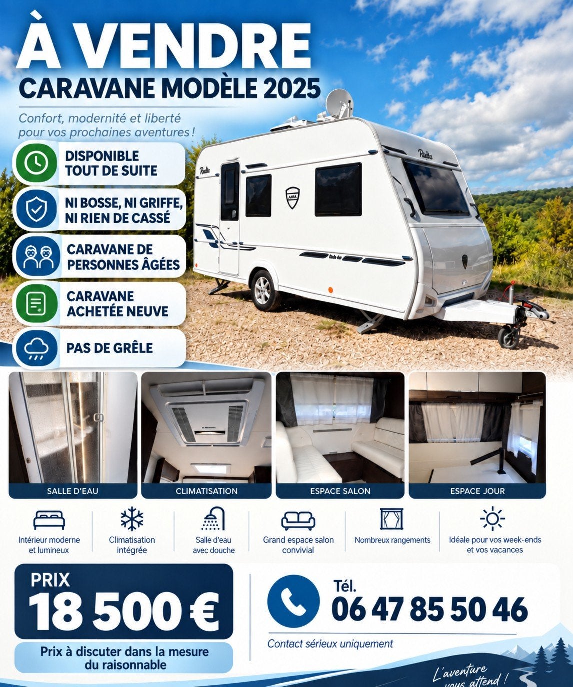 rubis 4.10, Caravanes & Camping, Enlèvement ou Envoi, Comme neuf, Ten Cate All Season 200g/m2, Dometic