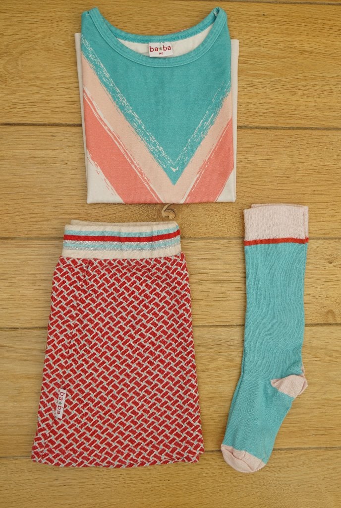 setje ba*ba, 10 jaar, Kinderen en Baby's, Kinderkleding | Maat 140, Ba*ba, Meisje, Nieuw, Ophalen of Verzenden