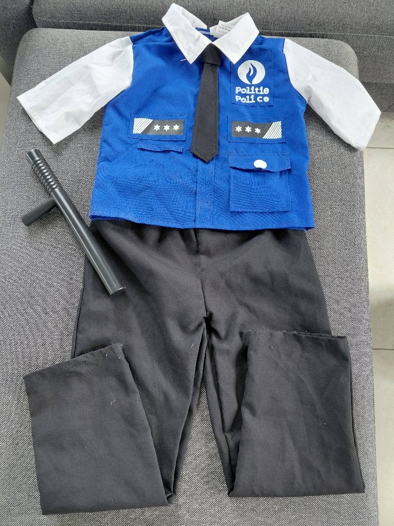 Déguisement de police taille 7-8 ans, Enfants & Bébés, Costumes de carnaval & Déguisements, Enlèvement ou Envoi, Utilisé, Garçon ou Fille
