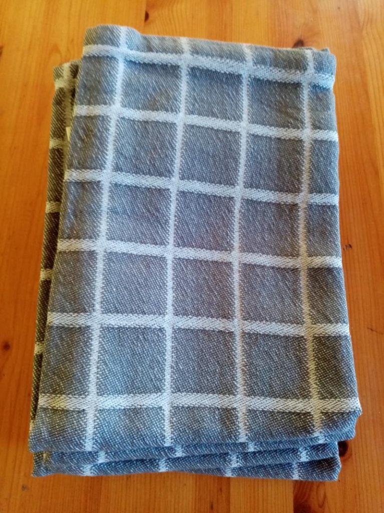 4 nieuw keukenhanddoeken theedoeken 100% katoen 48/66cm, Envoi, Neuf, Gris, Torchon ou Serviette