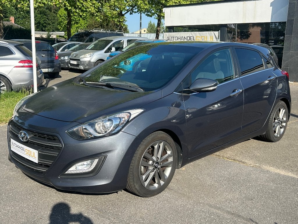 Hyundai i30, 1.6i, 2017, 92.980km, Automaat, Pano, Garantie, Auto's, Hyundai, Stof, 4 cilinders, Bedrijf, Dealer onderhouden