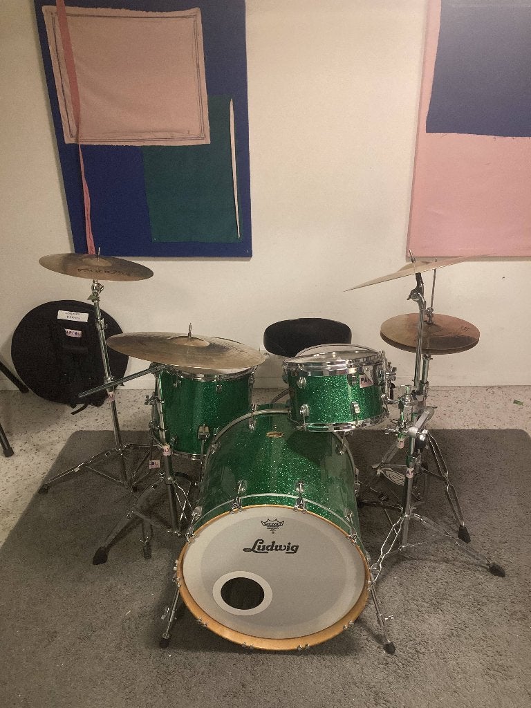Ludwig Centennial - volledige drumkit met cymbalen, Muziek en Instrumenten, Ophalen, Gebruikt, Ludwig