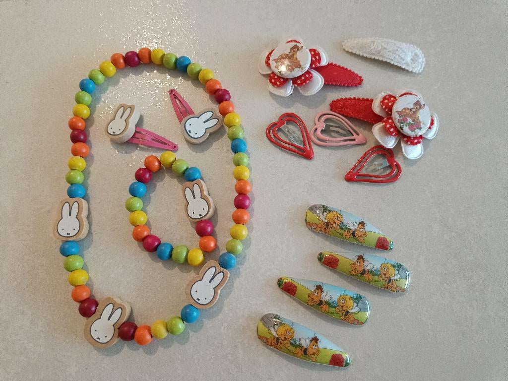 pakketje accessoires: NIJNTJE, BAMBI, MAYA, Enlèvement ou Envoi, Comme neuf