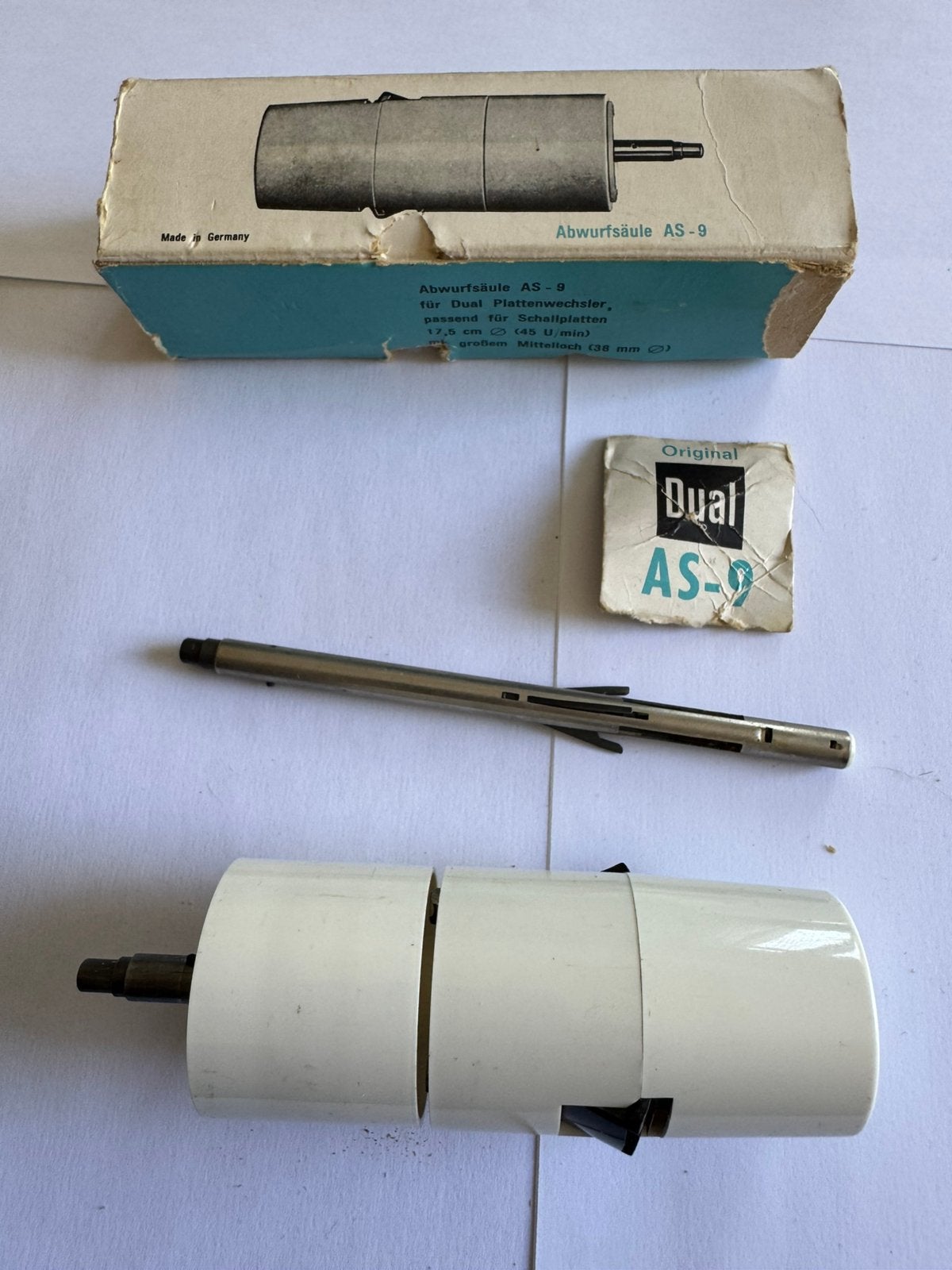 Dual AS-9 automatische wisselpen (45 RPM) 1960s, Audio, Tv en Foto, Gebruikt, Automatisch, Ophalen of Verzenden, Platenspeler-onderdeel