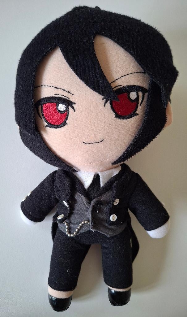Sebastian Michaelis Nendoroid Plus Plush Figure Black Butler, Verzamelen, Ophalen of Verzenden, Zo goed als nieuw