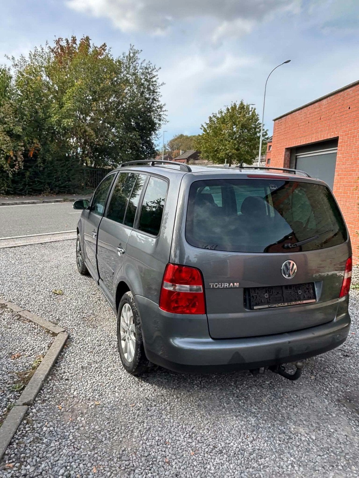 vw touran 1.9l tdi 7place dsg automatique, Auto's, Automaat, Zwart, Grijs, Particulier
