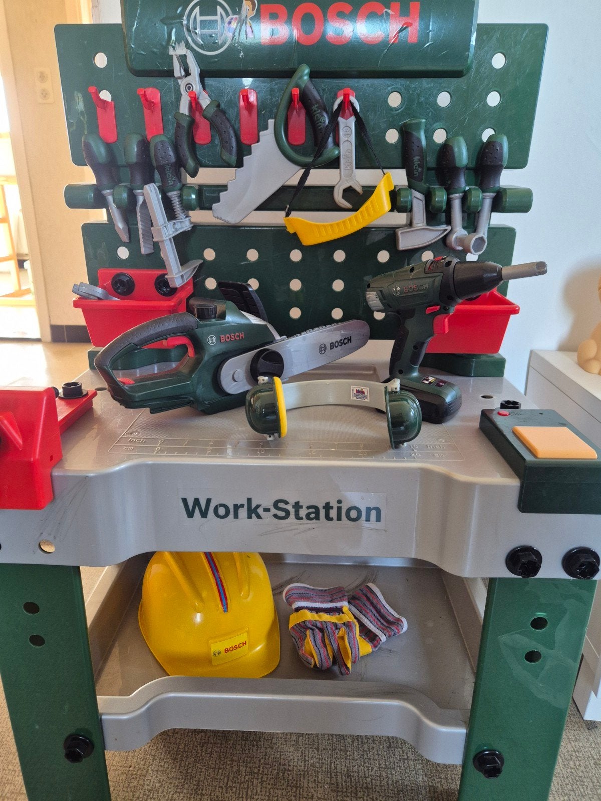 bosch speelgoed werkbank, Kinderen en Baby's, Ophalen, Gebruikt