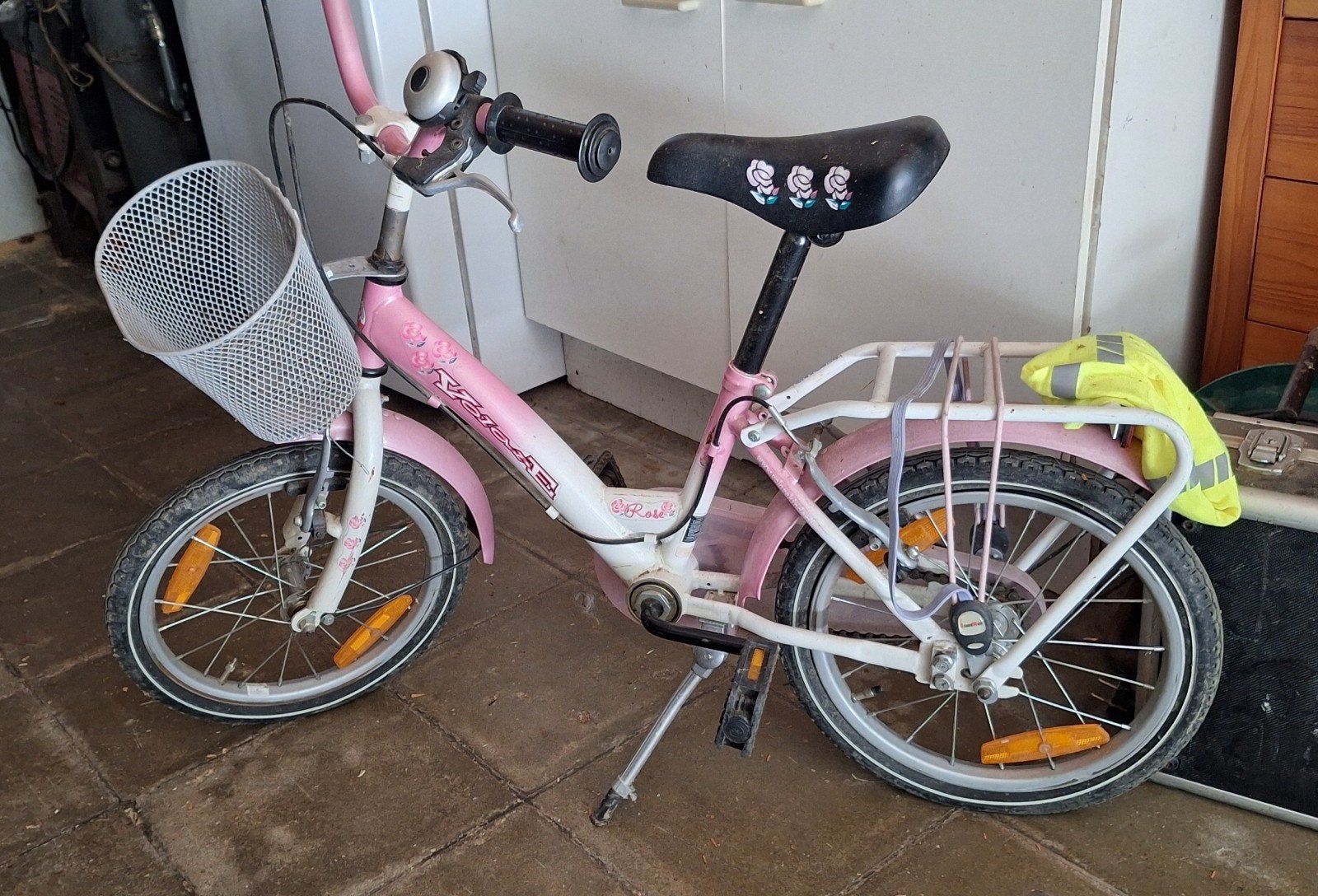 vélo fille 5-8 ans  20 pouces, Vélos & Vélomoteurs, Enlèvement, Utilisé, 20 pouces