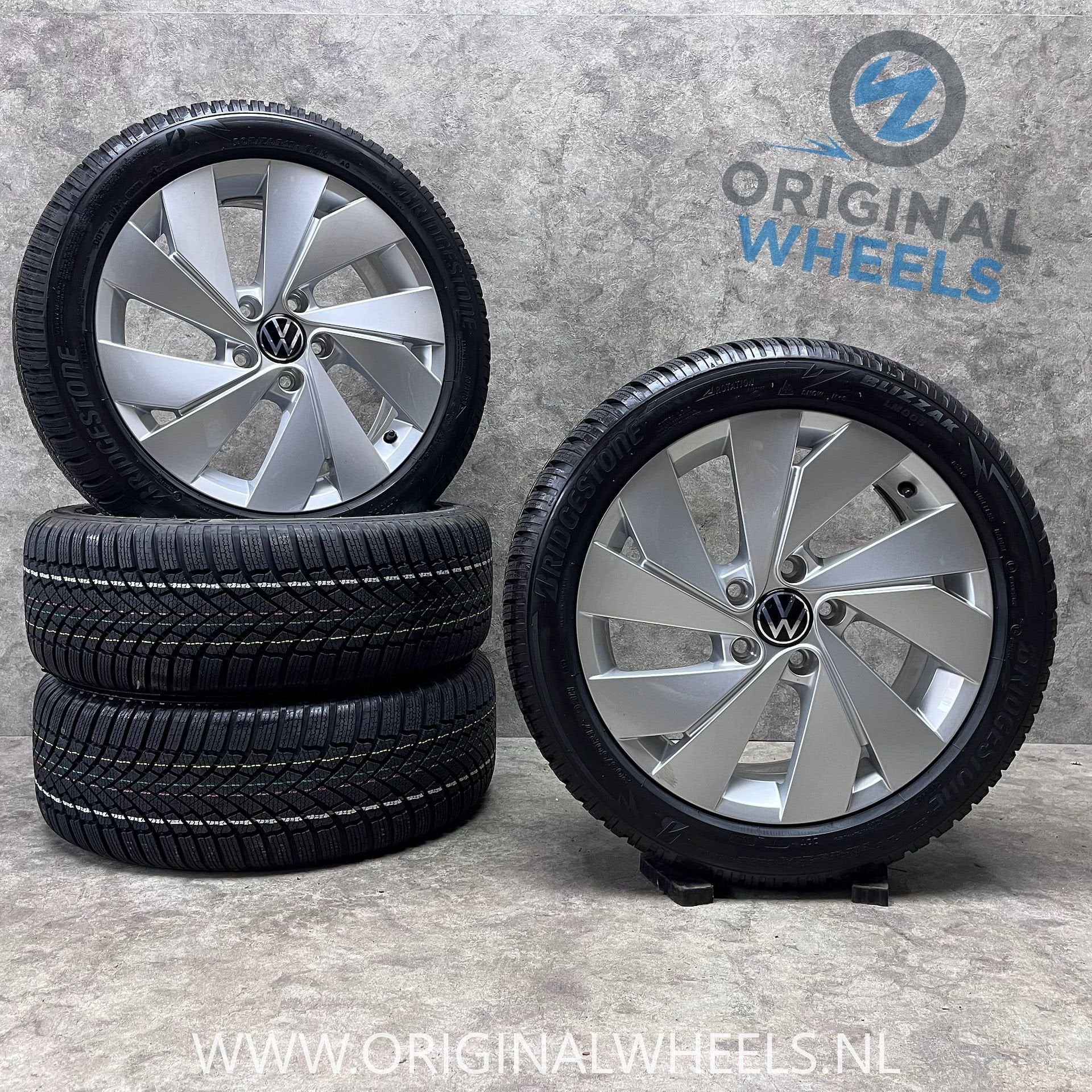 17 inch originele Belmont velgen + winterbanden VW Golf 8, Autos : Pièces & Accessoires, Pneus et Jantes, Pneus hiver, Véhicule de tourisme