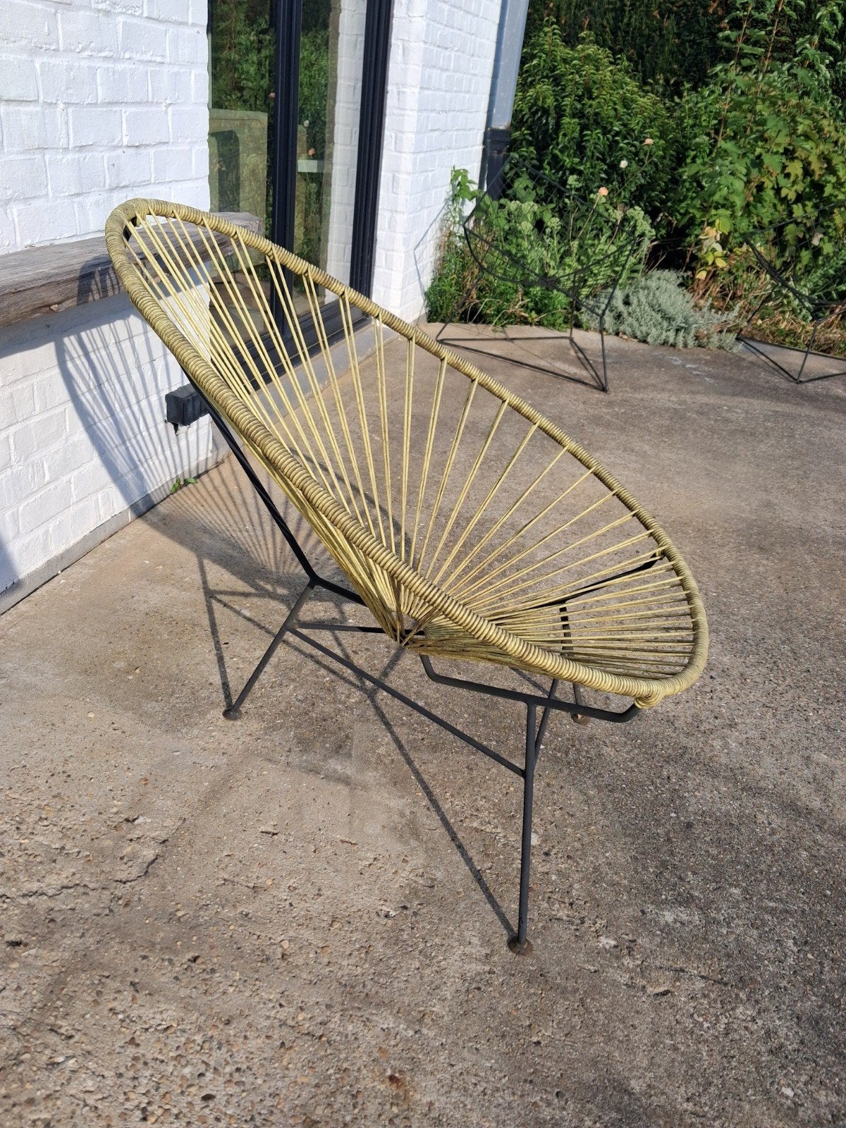 fauteuil vintage exterieur, Ophalen
