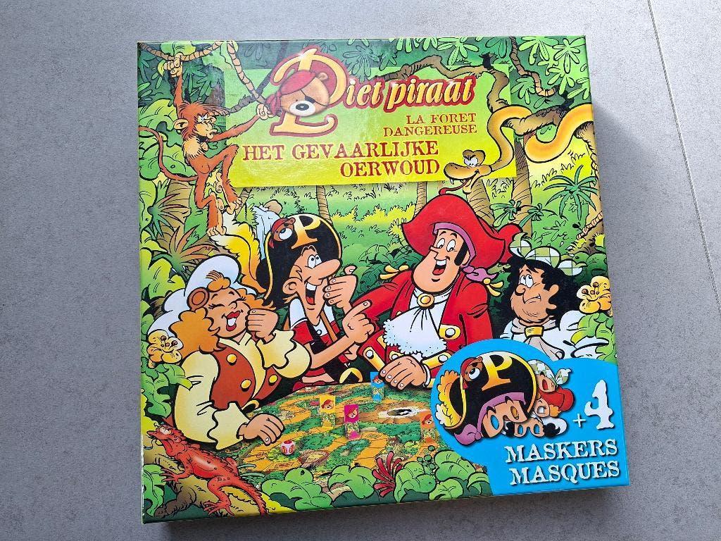 Spel Piet Piraat Het gevaarlijke oerwoud, Een of twee spelers, Ophalen of Verzenden, Gebruikt, Studio 100