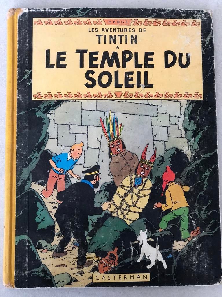 Tintin le temple du soleil 1949, Collections, Personnages de BD, Utilisé, Tintin, Enlèvement ou Envoi