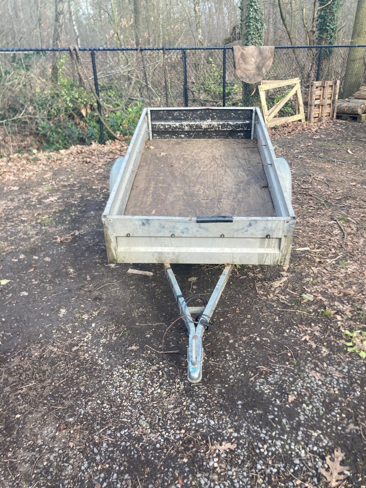 Aanhangwagen tot 750 kg, Ophalen, Gebruikt
