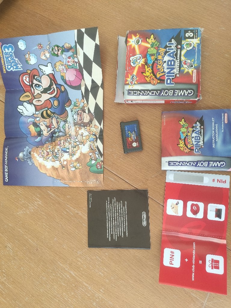 Pokemon Pinball Ruby Saphire, Games en Spelcomputers, Games | Nintendo Game Boy, Ophalen, Gebruikt