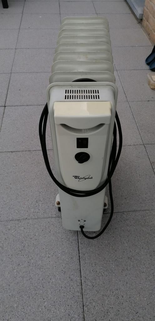 Olieradiator, Ophalen, Radiator