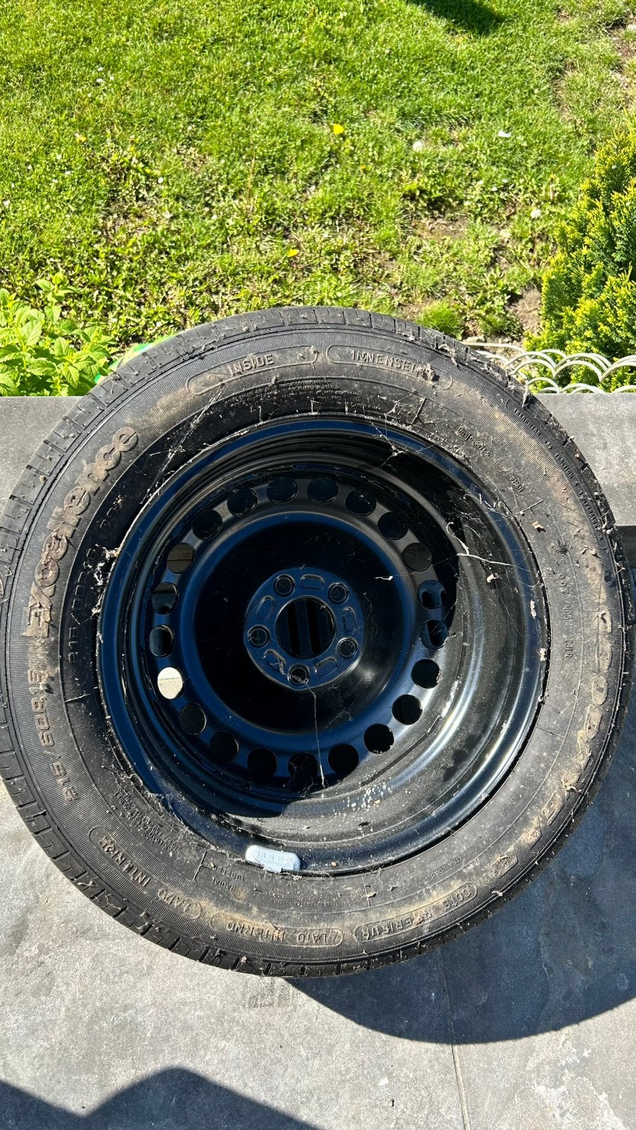 Autoband met velg, Autos : Pièces & Accessoires, Pneus & Jantes, Pneus et Jantes, 215 mm, 16 pouces, Véhicule de tourisme