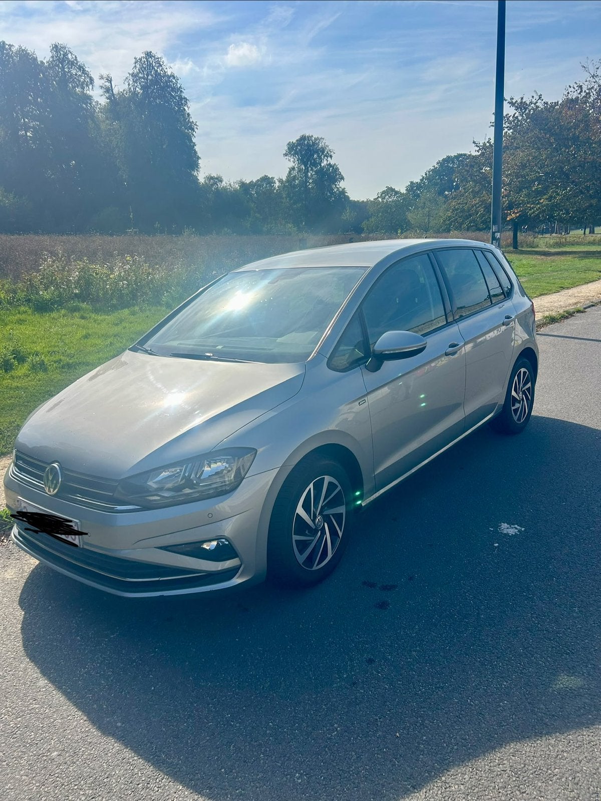 Sportvan golfwagen, Auto's, Voorwielaandrijving, Stof, Golf Sportsvan, Bedrijf