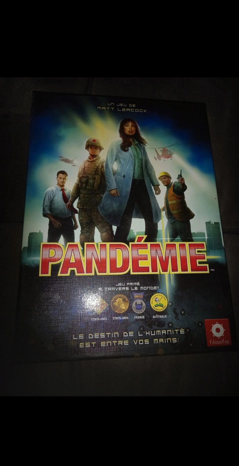 jeu pandémie, Enlèvement ou Envoi