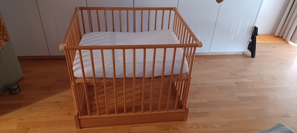 babypark, Kinderen en Baby's, Babyparken, Ophalen, Zo goed als nieuw, Rechthoekig, In hoogte verstelbaar