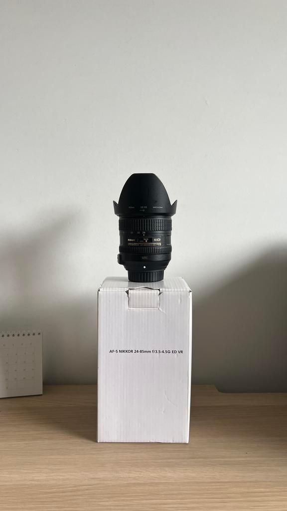 AF-S NIKKOR 24-85mm f/3.5-4.5G ED VR, Ophalen, Zo goed als nieuw, Zoom