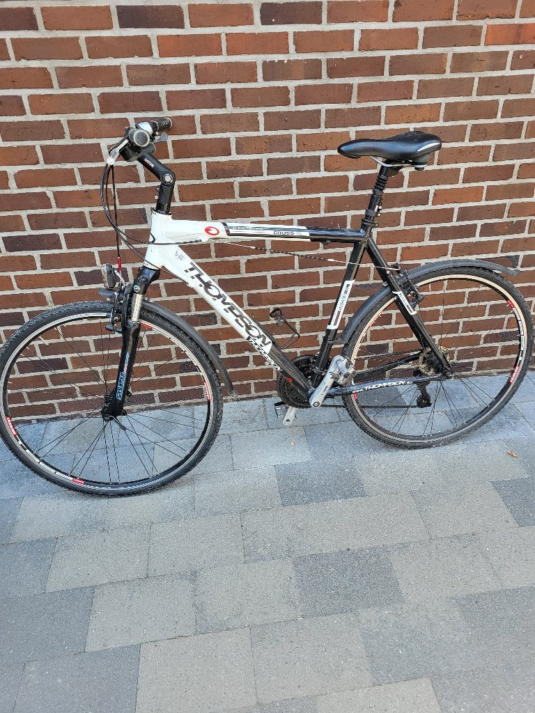 stevige crossfiets thompson, Fietsen en Brommers, Ophalen of Verzenden, Gebruikt, Aluminium
