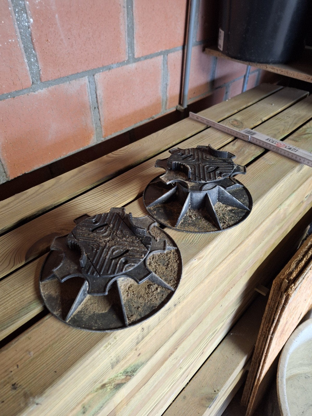 Tegeldragers 5-8cm hoog buiten terras, Tuin en Terras, Ophalen of Verzenden