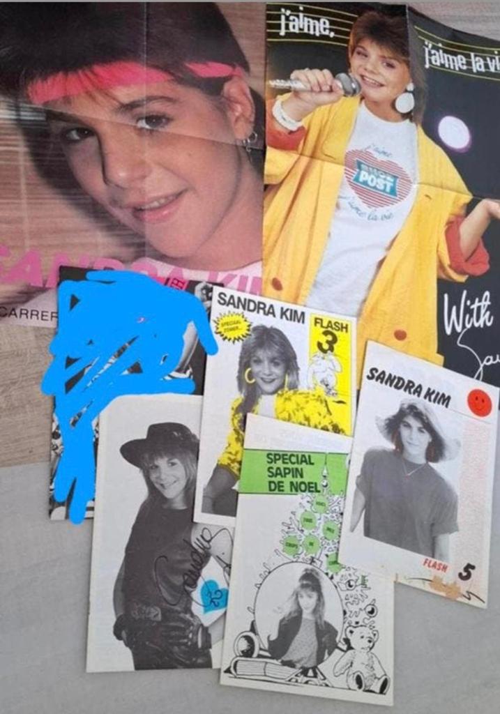 Sandra kim souvenirs, Ophalen