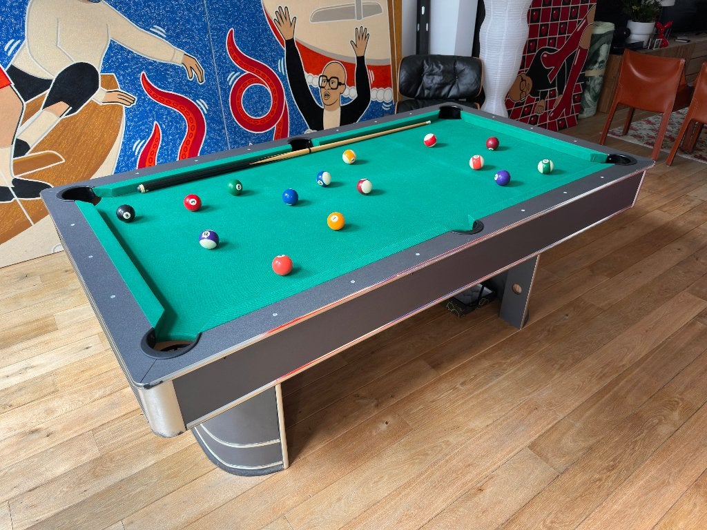 POOLTAFEL • 205x115x80cm, Sports & Fitness, Billards & Billards américains, Enlèvement, Utilisé, Table de billard