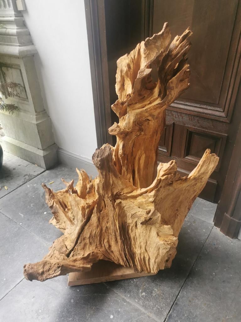 Sculpture en chêne, Huis en Inrichting, Ophalen