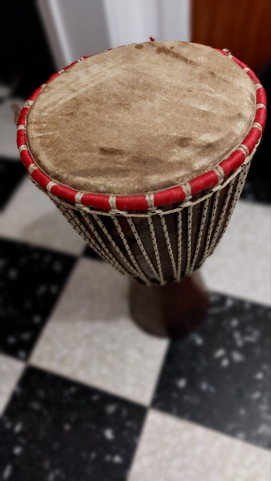 Djembe, Muziek en Instrumenten, Ophalen, Zo goed als nieuw