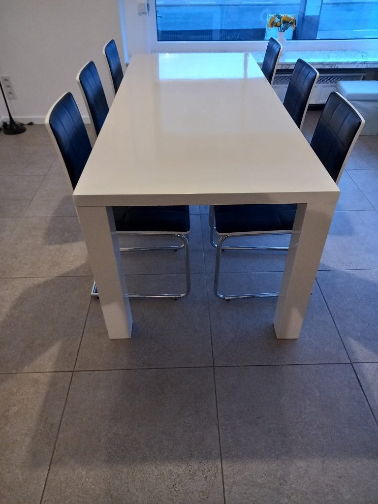 eettafel met 6 stoelen, Huis en Inrichting, Ophalen