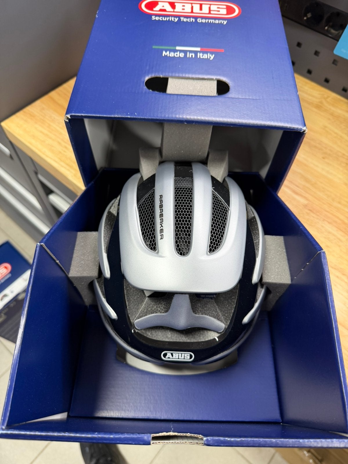 Casques Abus Airbreaker, Vélos & Vélomoteurs, Enlèvement ou Envoi, Comme neuf, S