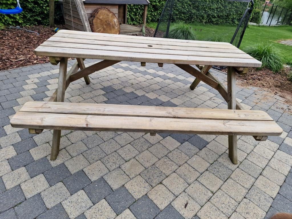 Table de pique-nique de 180 cm de long, Jardin & Terrasse, Tables de pique-nique, Enlèvement