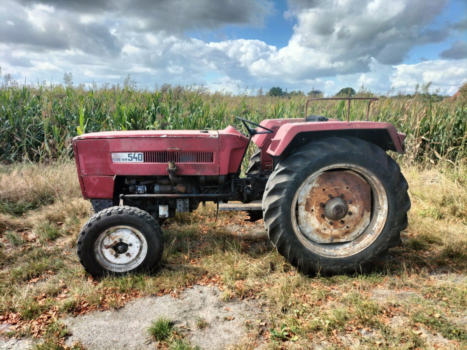 Steyr 540 tractor, Ophalen