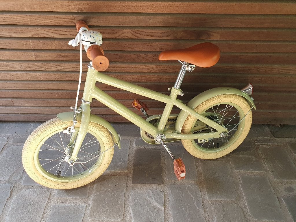 TOP kinderfiets 14 inch, Fietsen en Brommers, Ophalen, Zijwieltjes, Velgrem, Generation