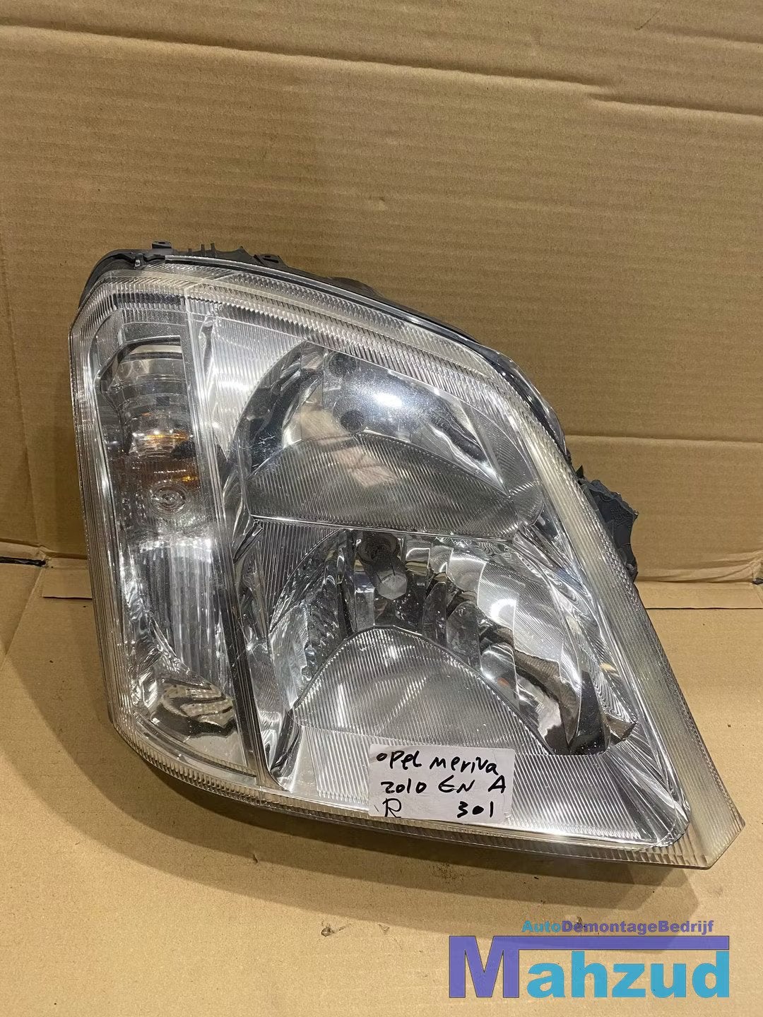 OPEL MERIVA A Rechts koplamp Right headlight UK ENGELS, Gebruikt, Opel Automobile GmbH, Kontakt@opel-infoservice.de, Opel