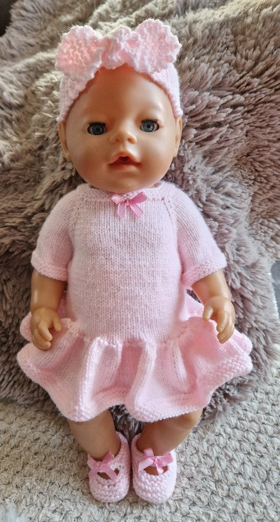 Baby born glitter ballerina outfit, Ophalen of Verzenden, Nieuw, Babypop