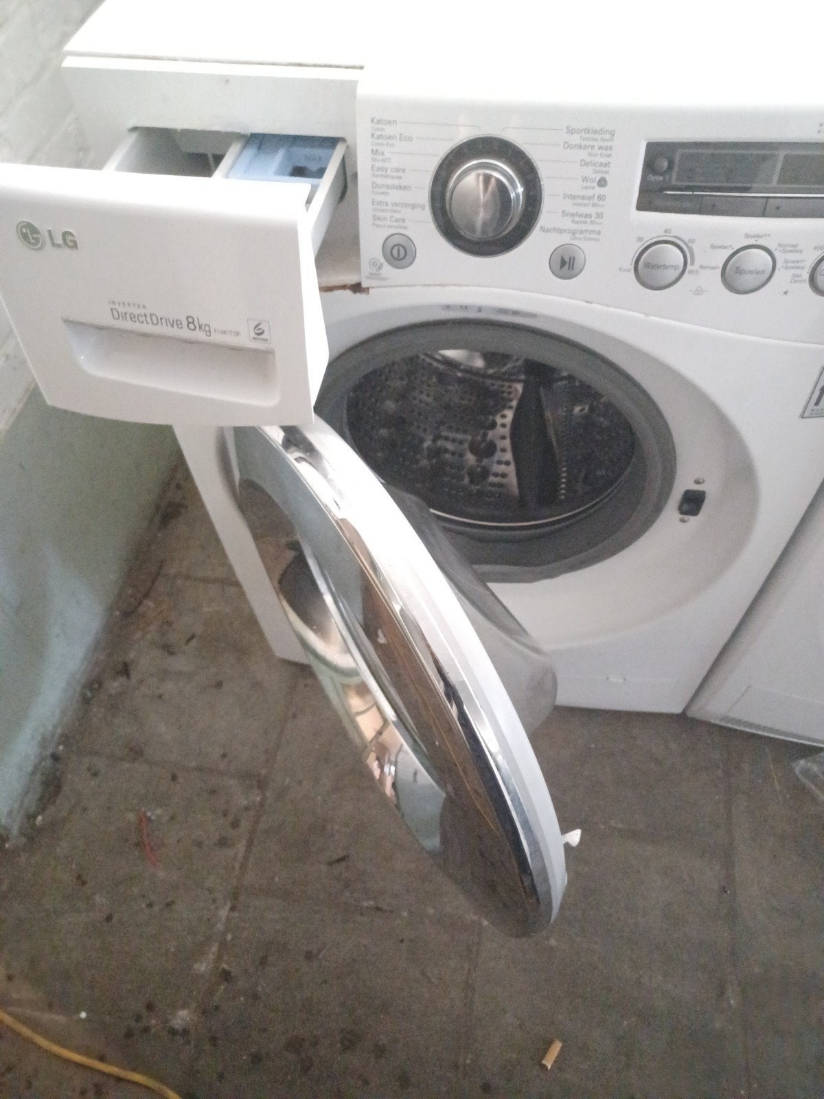 Wasmachine LG 8kg A+ werkt perfect kan getest Worden, Ophalen of Verzenden
